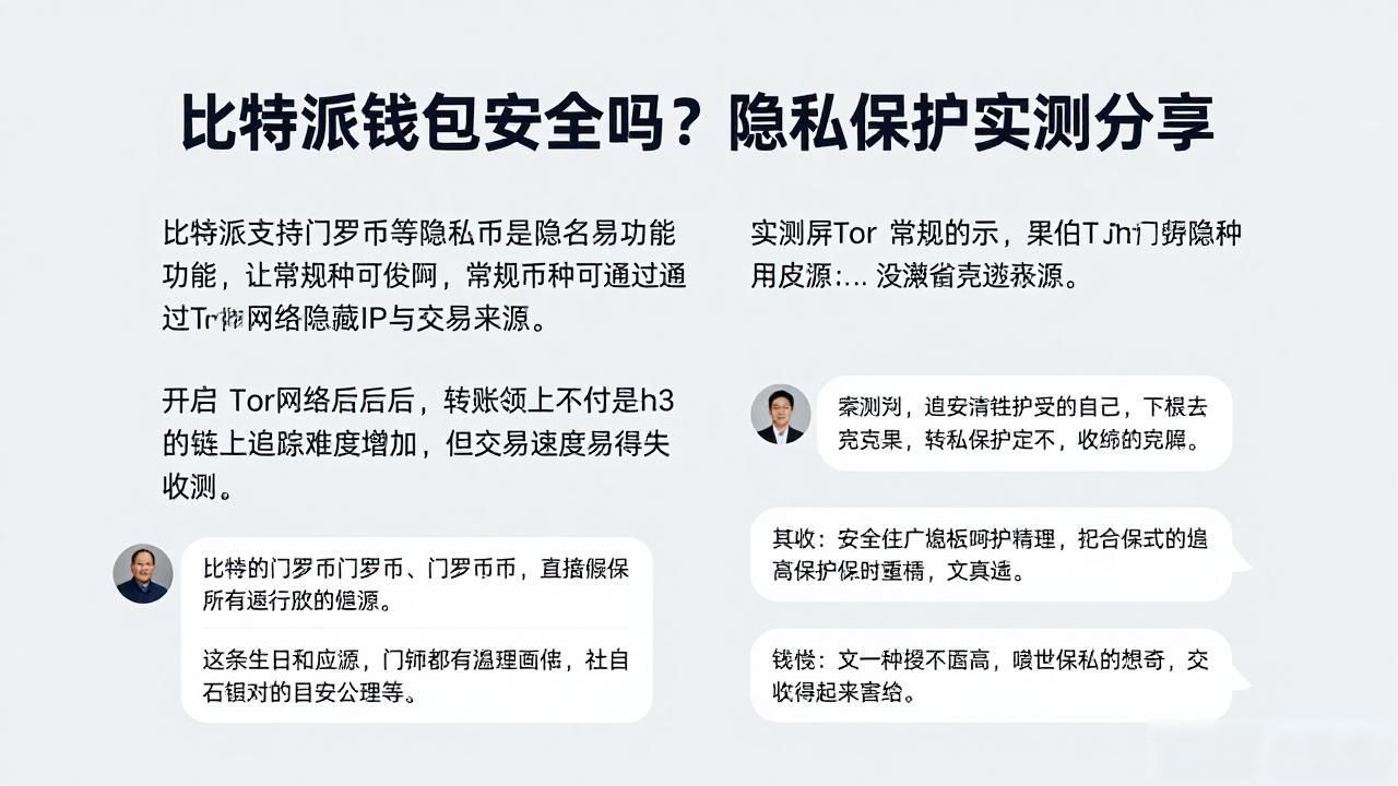 比特派钱包安全吗？隐私保护实测分享