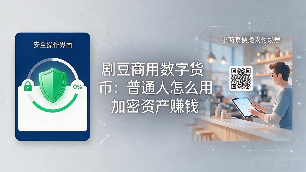 剧豆商用数字货币：普通人怎么用加密资产赚钱