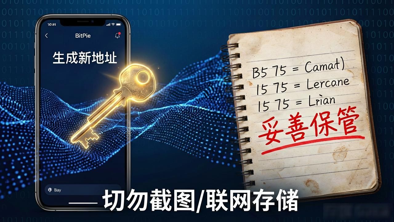 BitPie安卓创建新地址教程