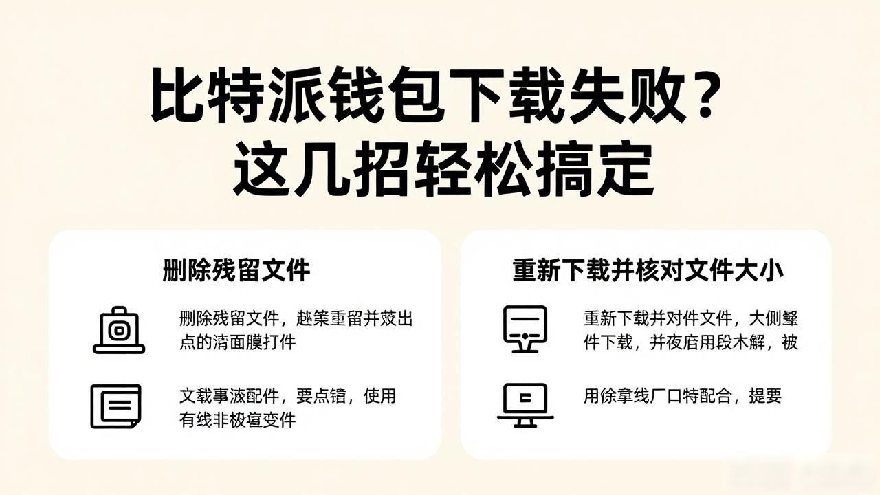 比特派钱包下载失败？这几招轻松搞定