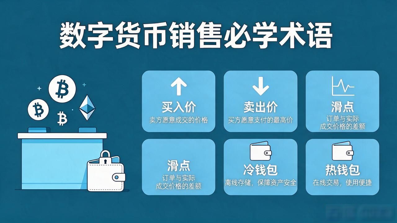 数字货币销售必学术语表新手必备指南