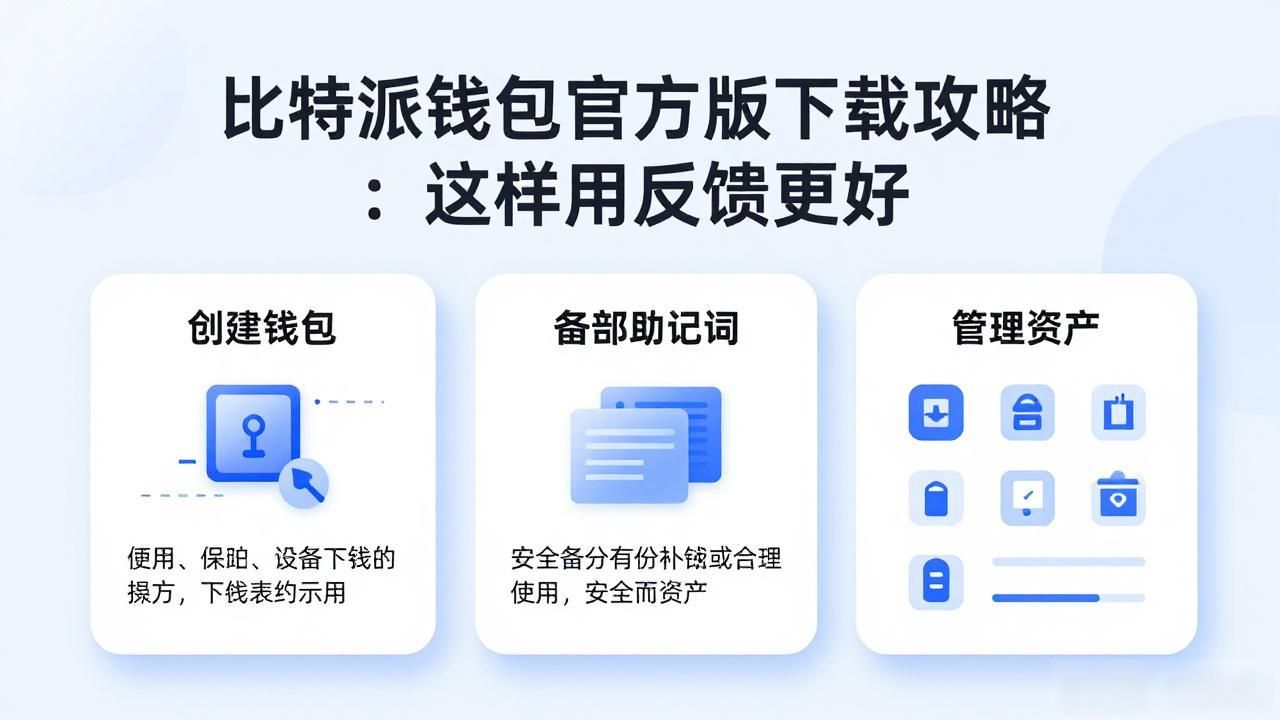 比特派钱包官方版下载攻略：这样用反馈更好
