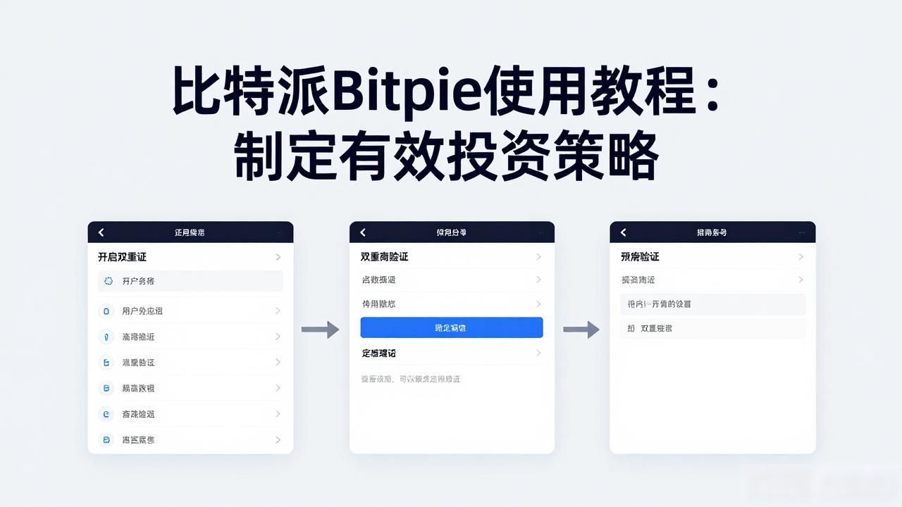比特派Bitpie使用教程：制定有效投资策略