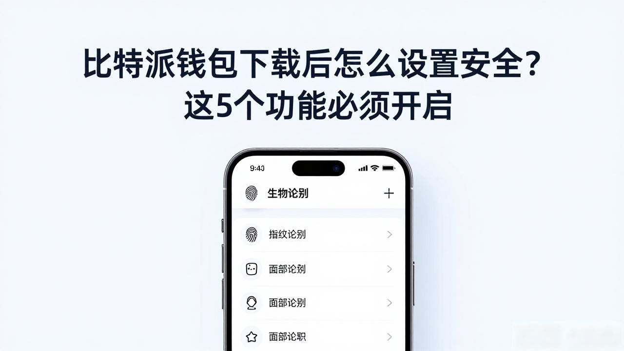 比特派钱包下载后怎么设置安全？这5个功能必须开启