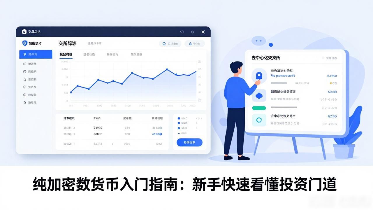 纯加密数字货币入门指南：新手快速看懂投资门道