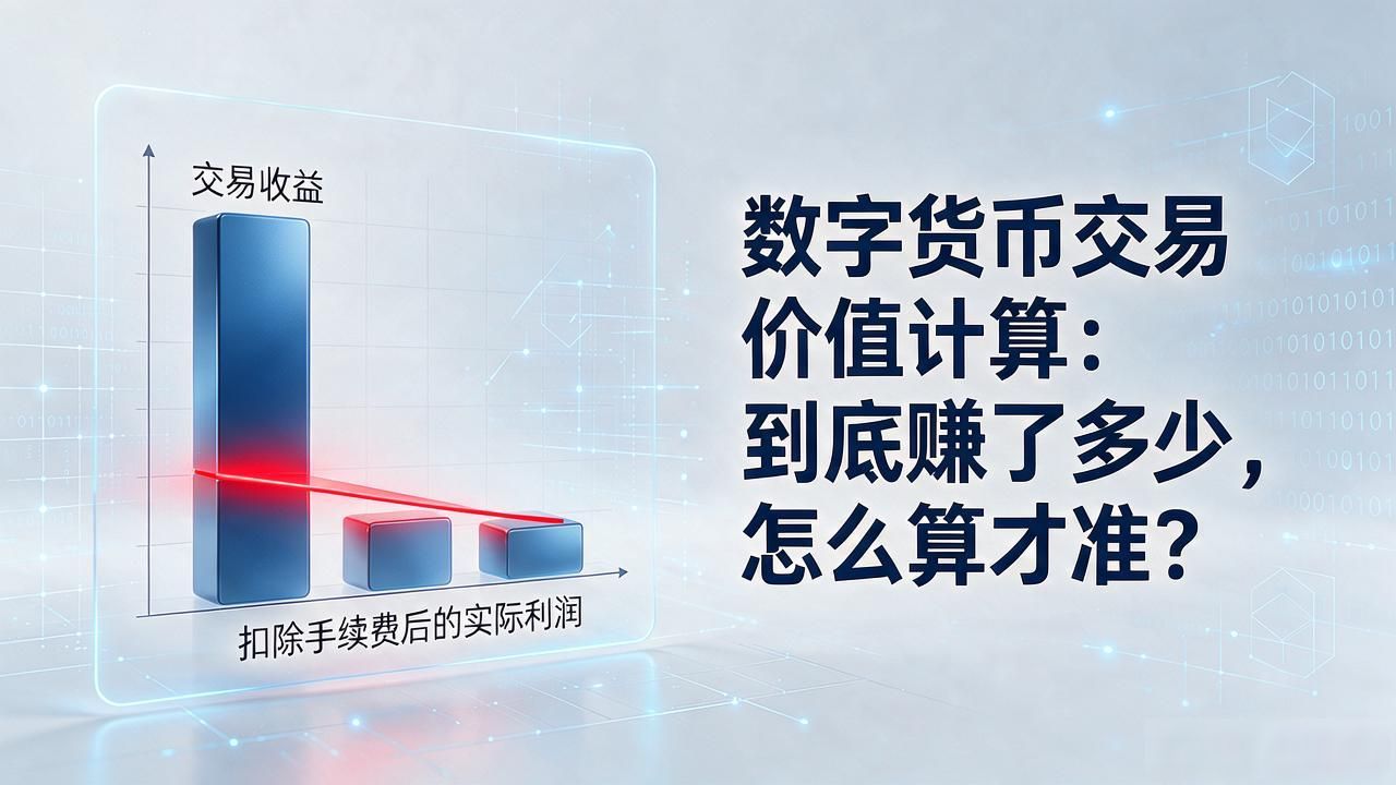 数字货币交易价值计算：到底赚了多少，怎么算才准？