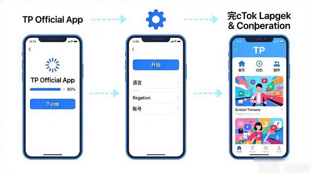 TP官方下载后怎么用？首次登录配置全流程