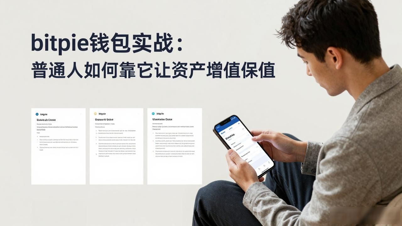 bitpie钱包实战：普通人如何靠它让资产增值保值