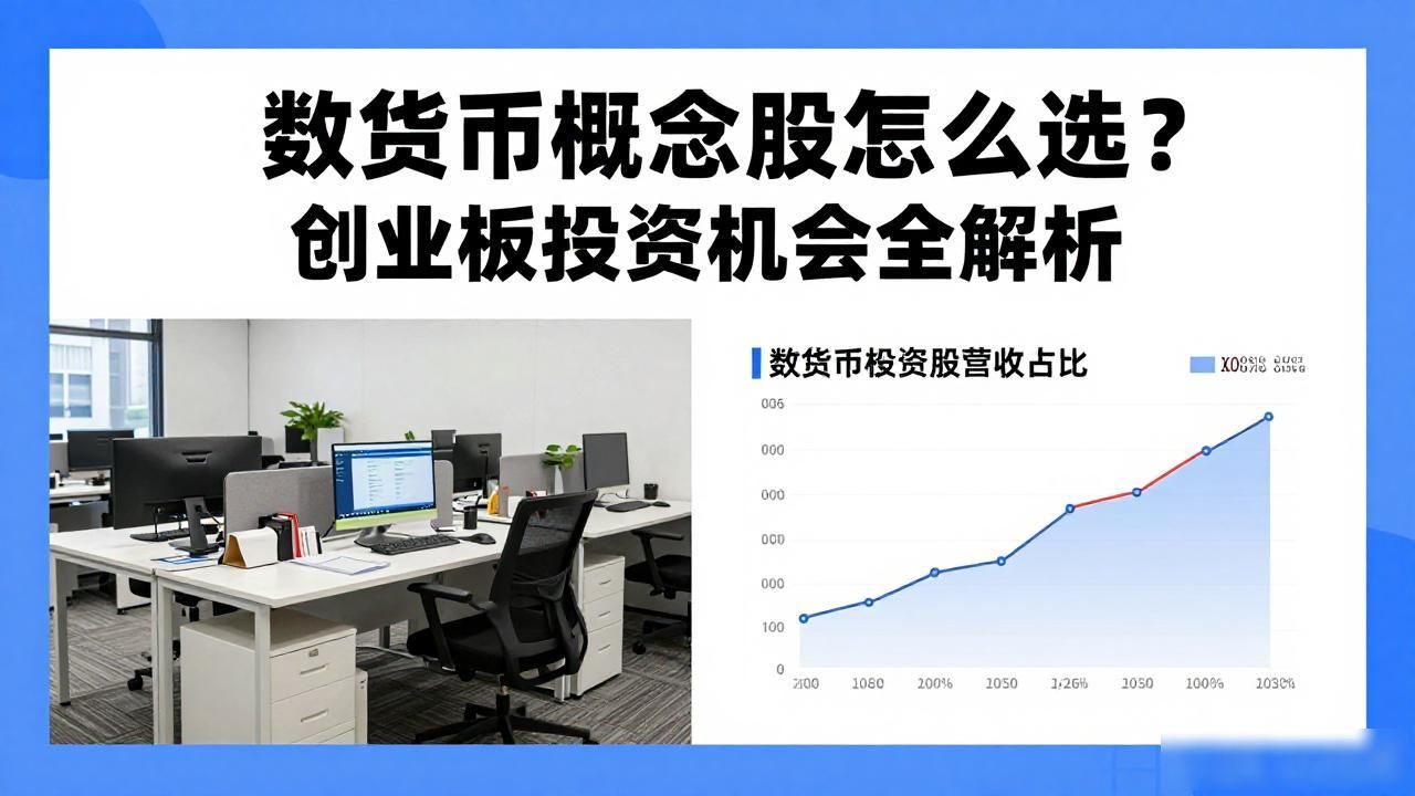 数字货币概念股怎么选？创业板投资机会全解析