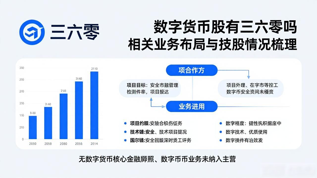 数字货币股有三六零吗 相关业务布局与持股情况梳理