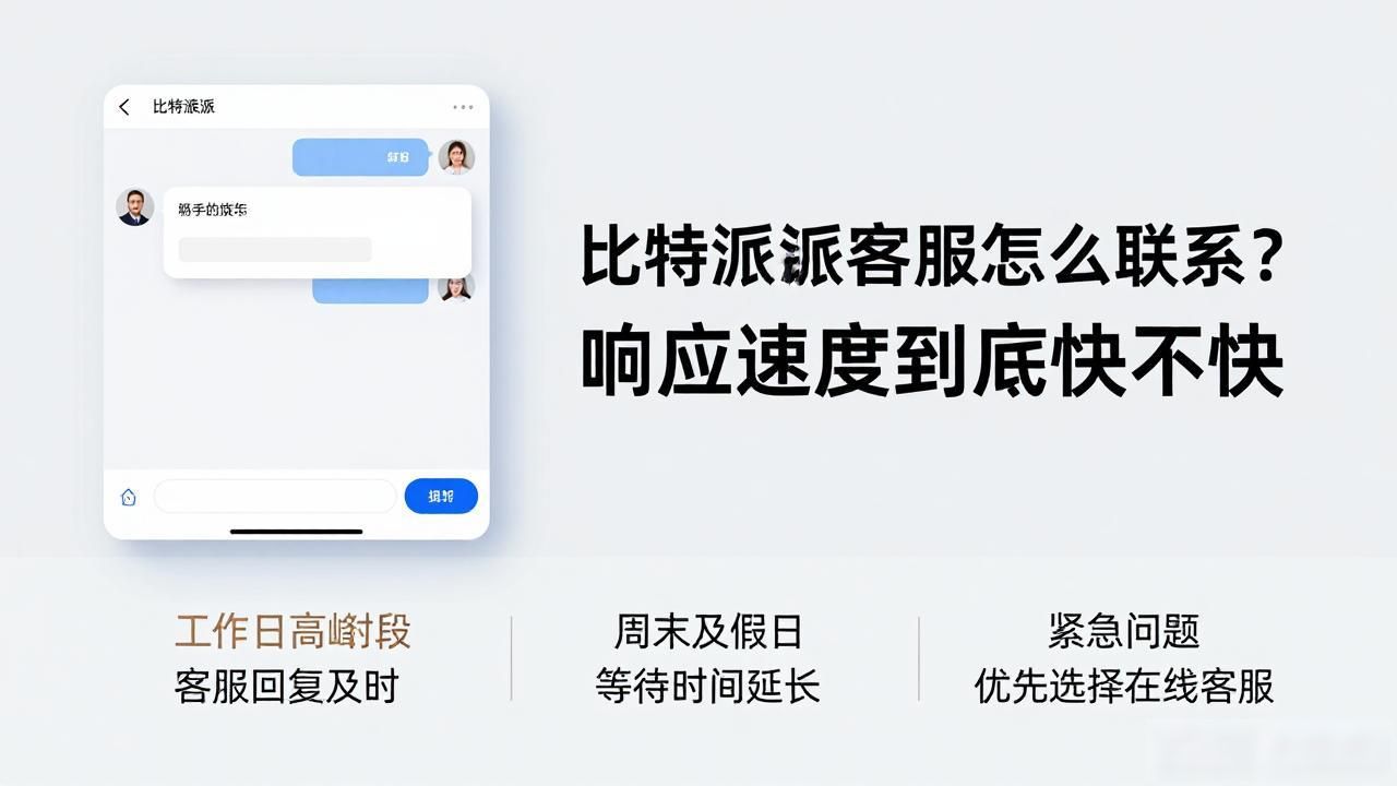 比特派钱包客服怎么联系？响应速度到底快不快