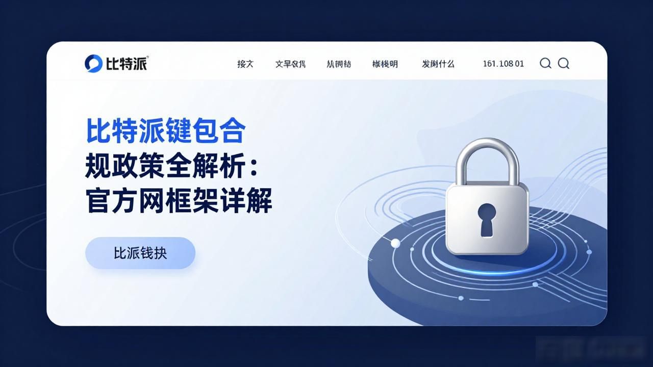 比特派钱包合规政策全解析：官方网框架详解