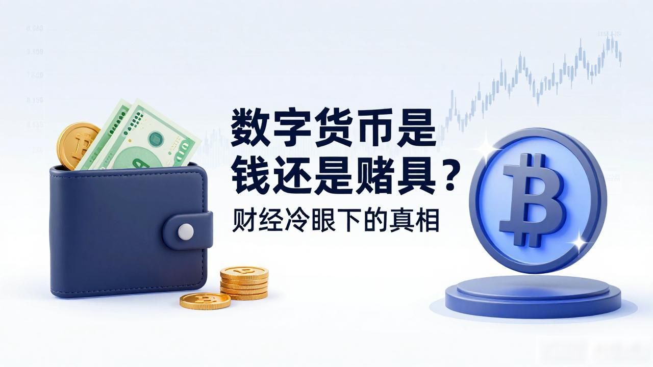 数字货币是钱还是赌具？财经冷眼下的真相