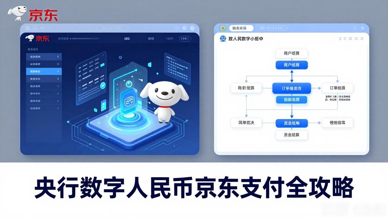 央行数字人民币京东支付全攻略
