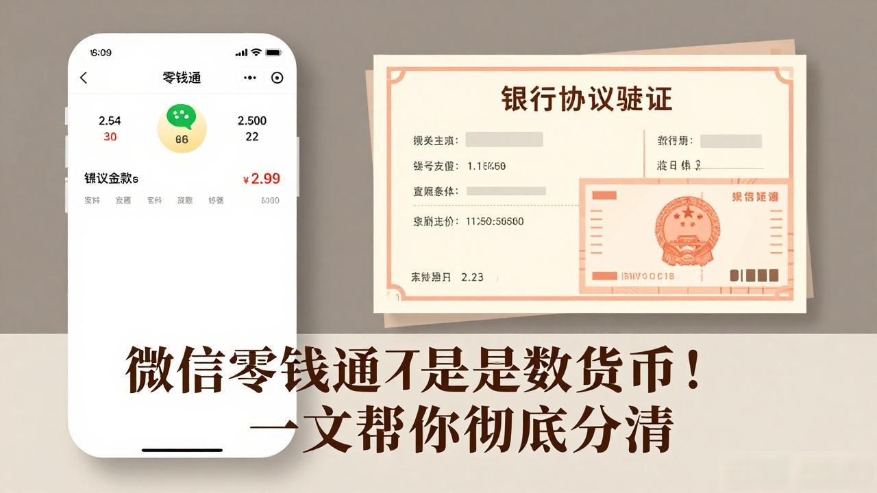 微信零钱通不是数字货币！一文帮你彻底分清