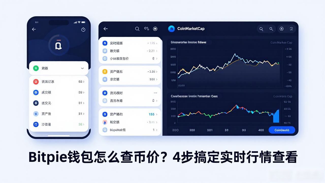 Bitpie钱包怎么查币价？4步搞定实时行情查看