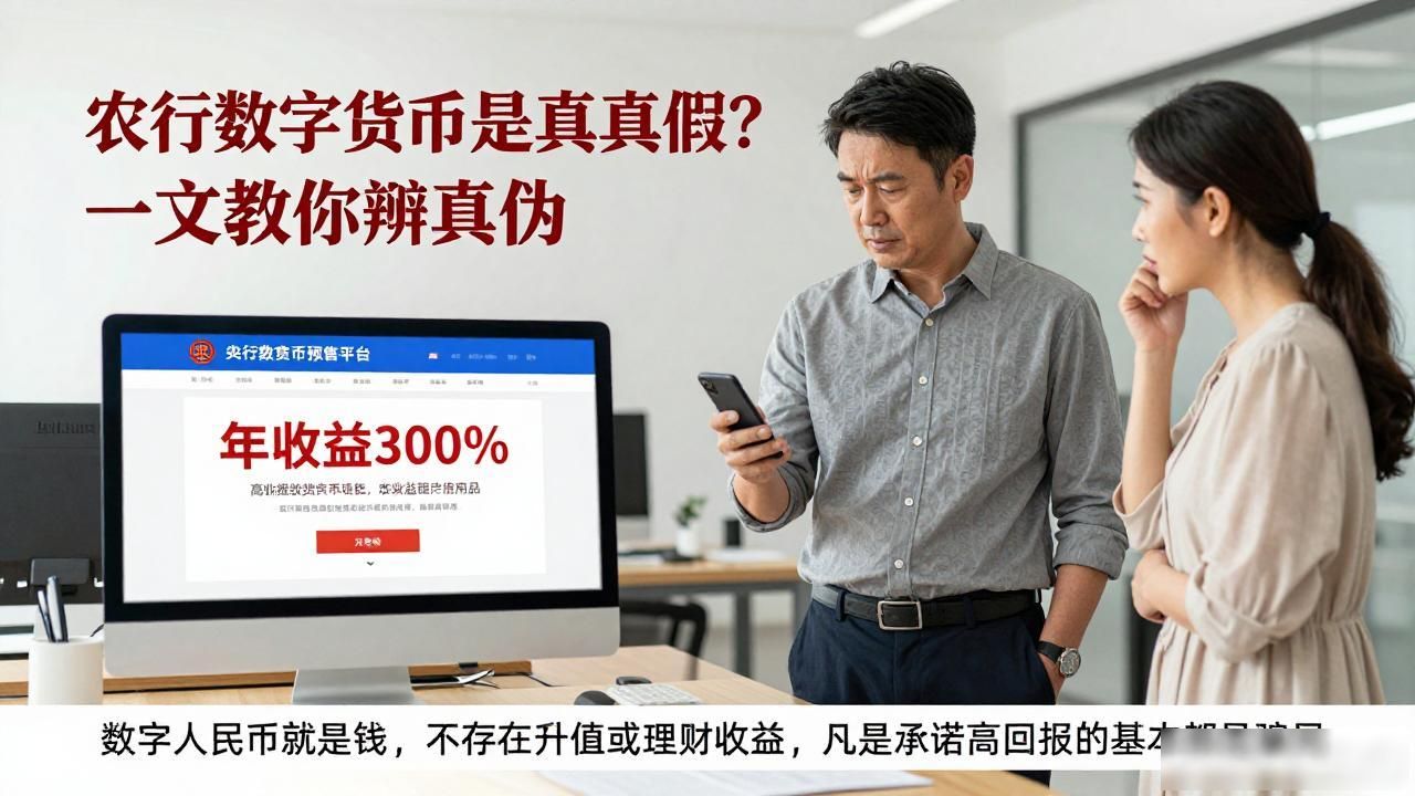 农行数字货币是真是假？一文教你辨真伪