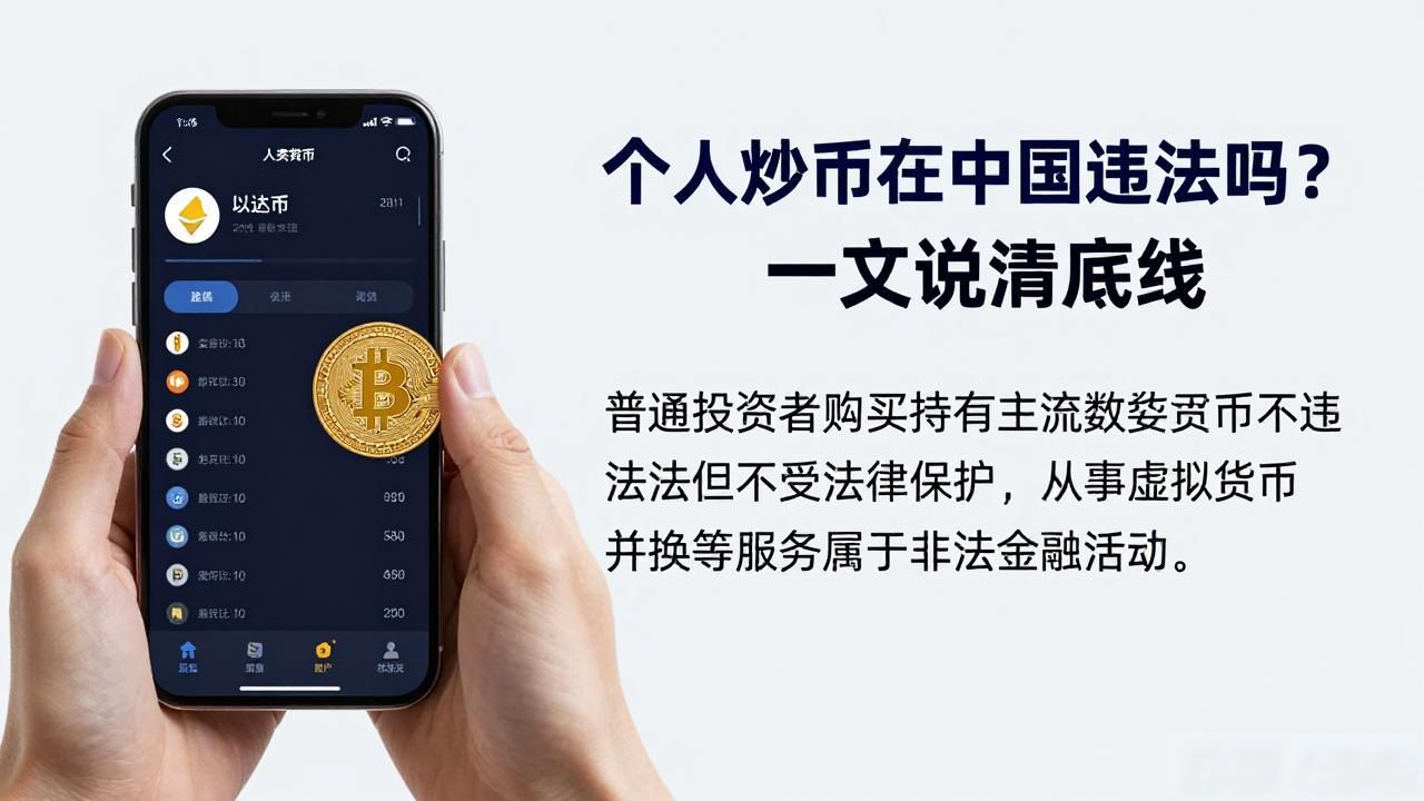 个人炒币在中国违法吗？一文说清底线