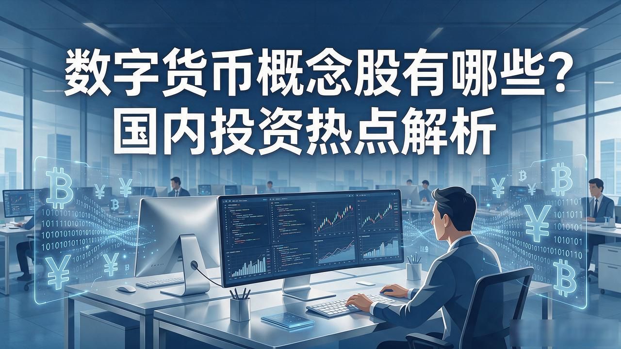 数字货币概念股有哪些？国内投资热点解析