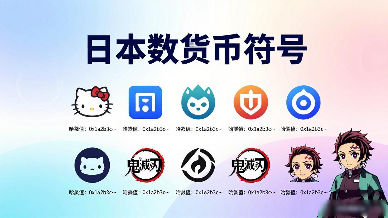 日本数字货币符号大全