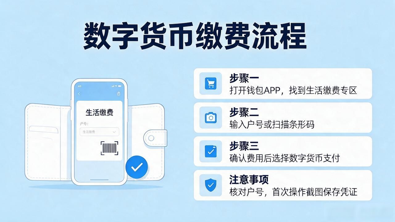 数字货币缴费流程详解