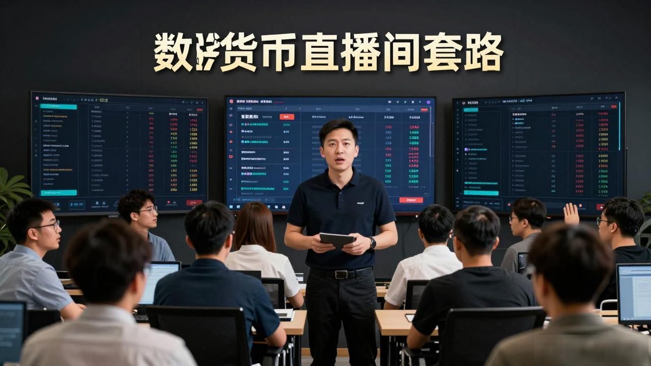 数字货币直播间套路