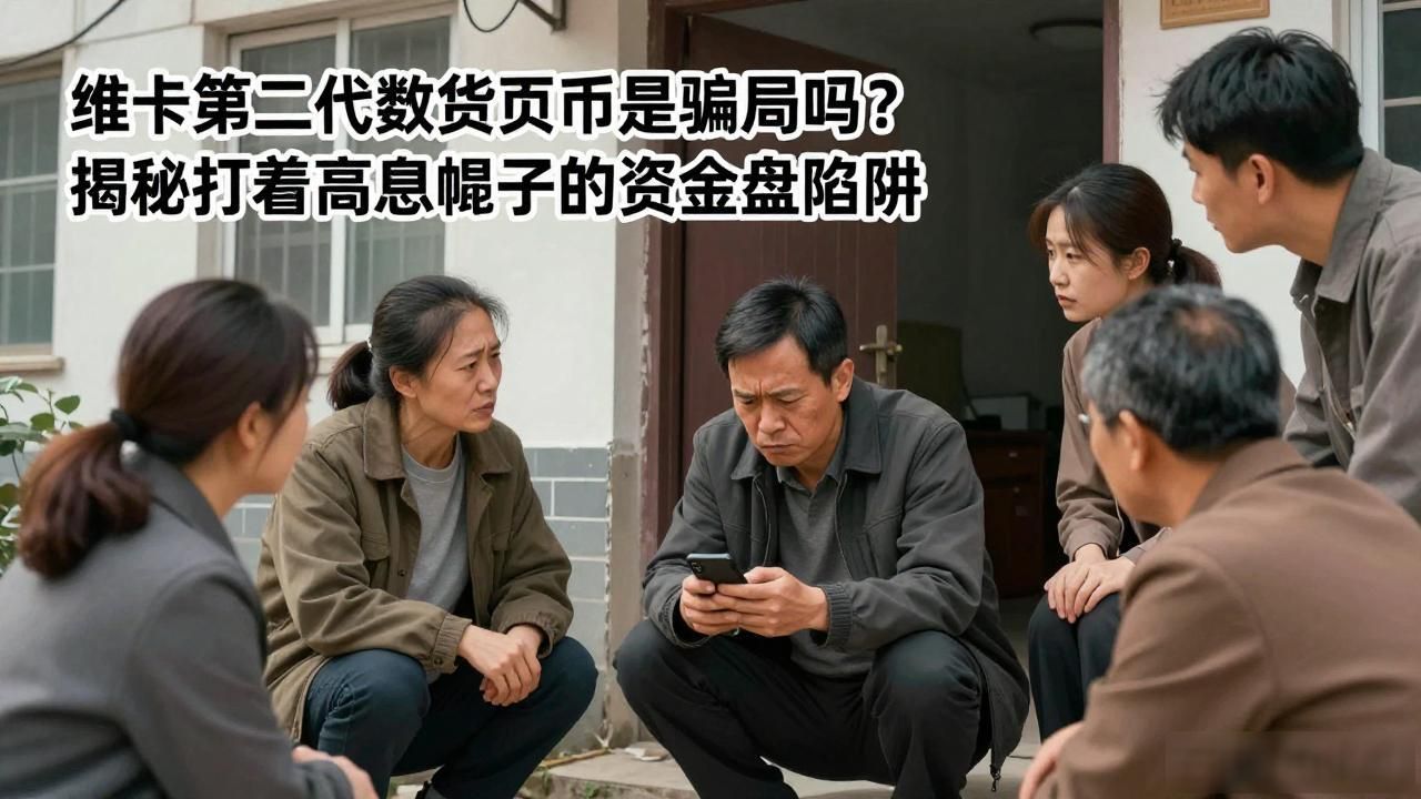 维卡第二代数字货币是骗局吗 揭秘打着高息幌子的资金盘陷阱
