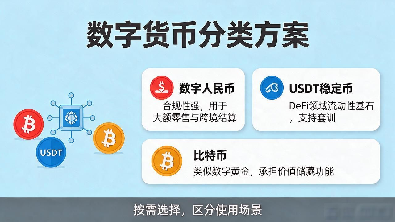 数字货币分类方案
