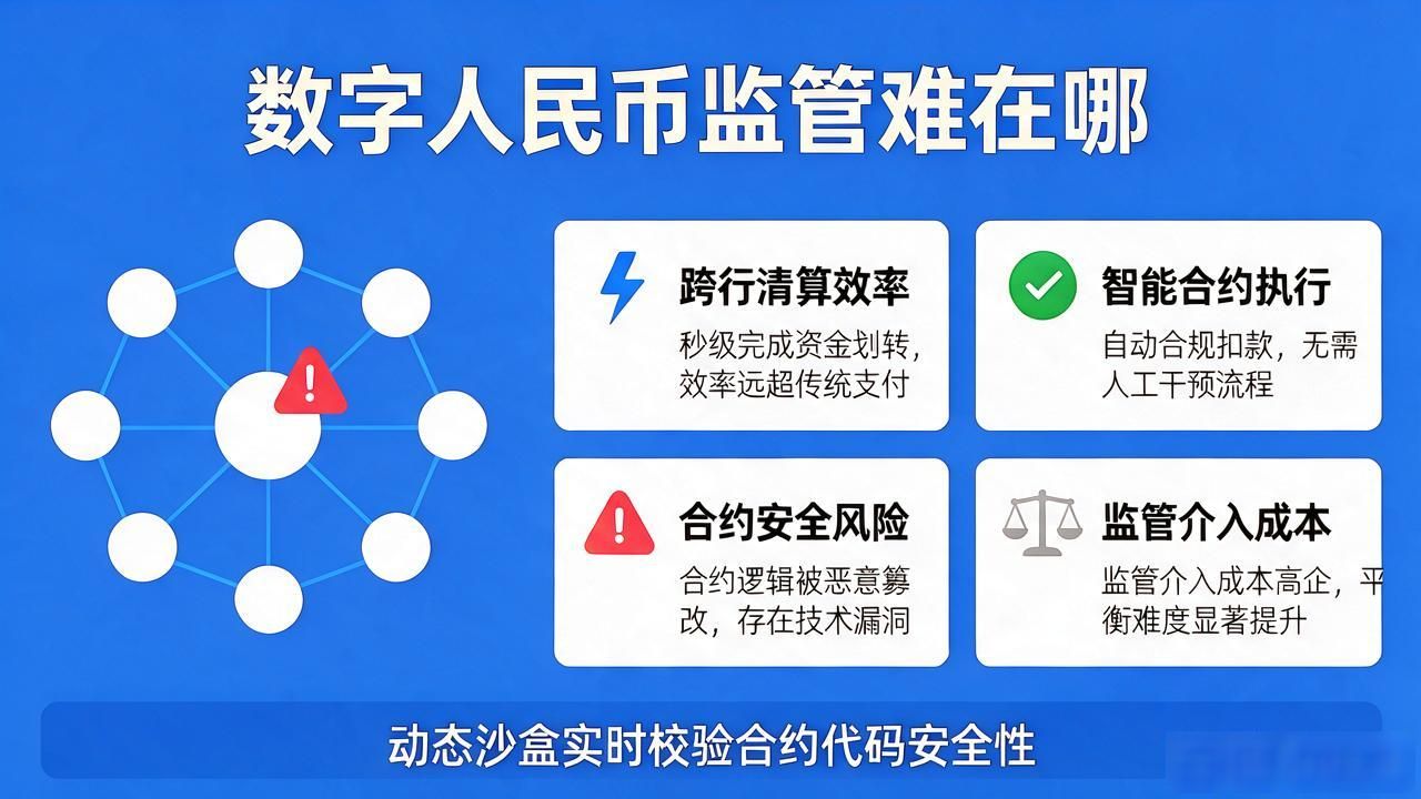 数字人民币监管难在哪：技术漏洞与合规平衡