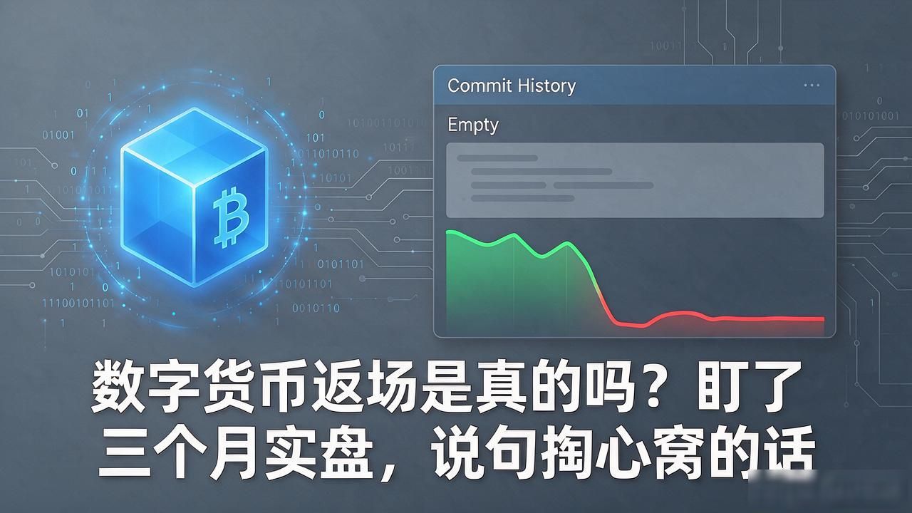 数字货币返场是真的吗？盯了三个月实盘，说句掏心窝的话