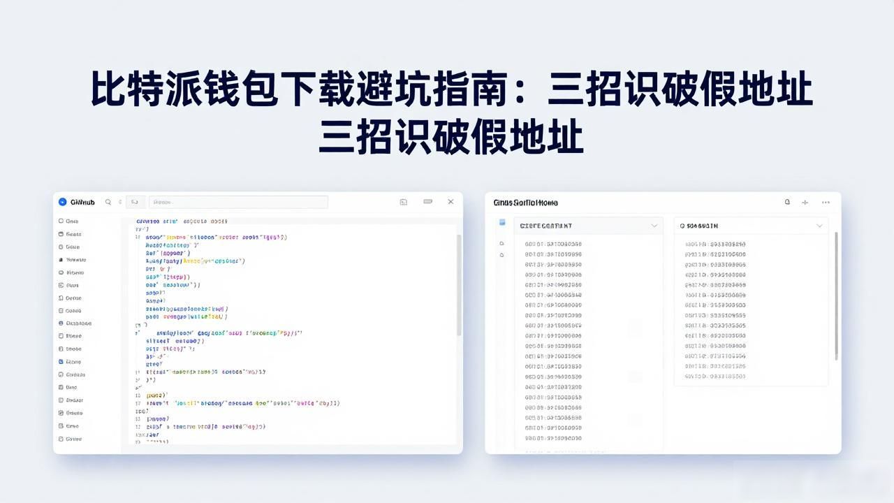 比特派钱包下载避坑指南：三招识破假地址