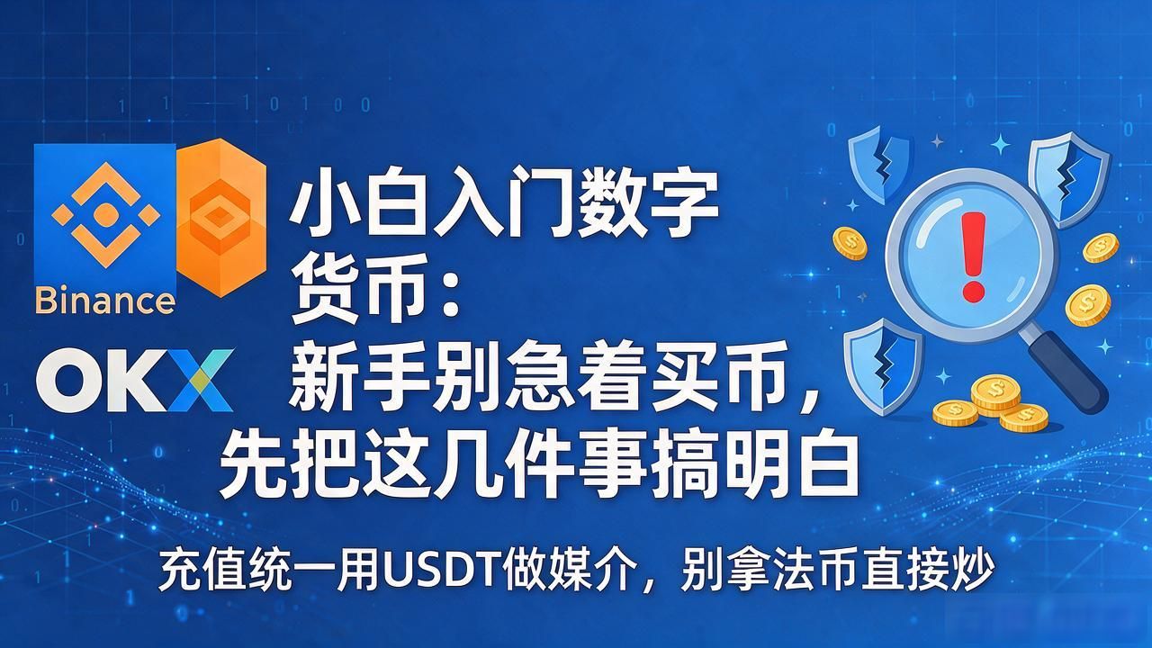 小白入门数字货币：新手别急着买币，先把这几件事搞明白