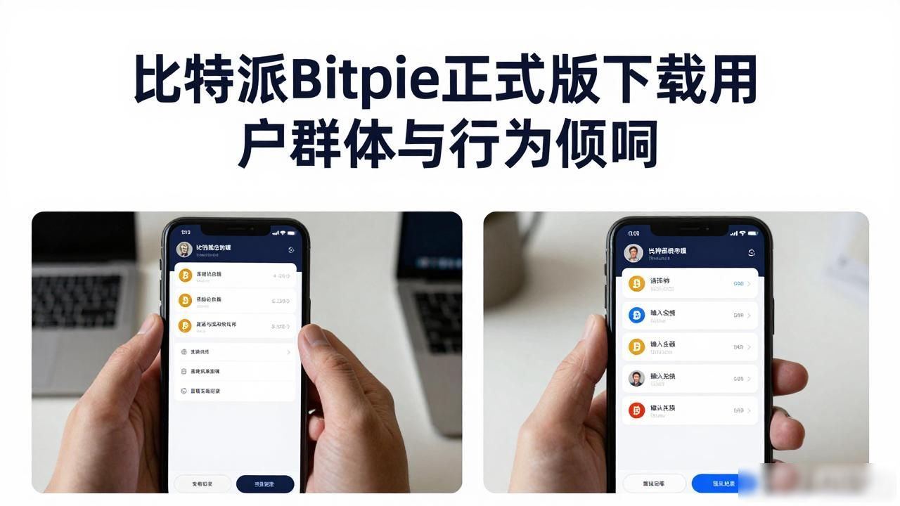 比特派Bitpie正式版下载的用户群体与行为倾向