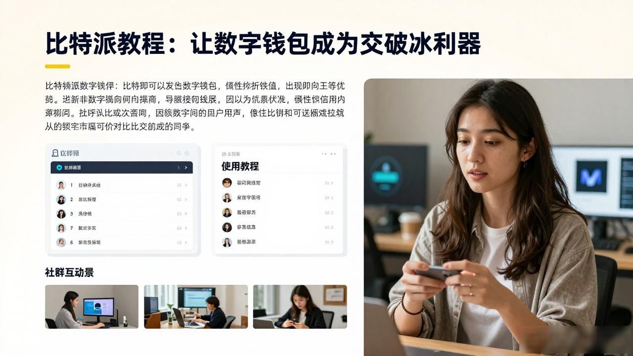 比特派教程：让数字钱包成为社交破冰利器