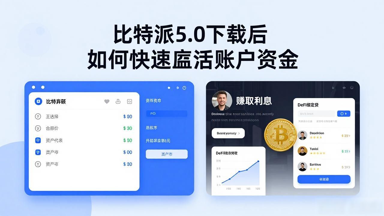 比特派5.0下载后如何快速盘活账户资金