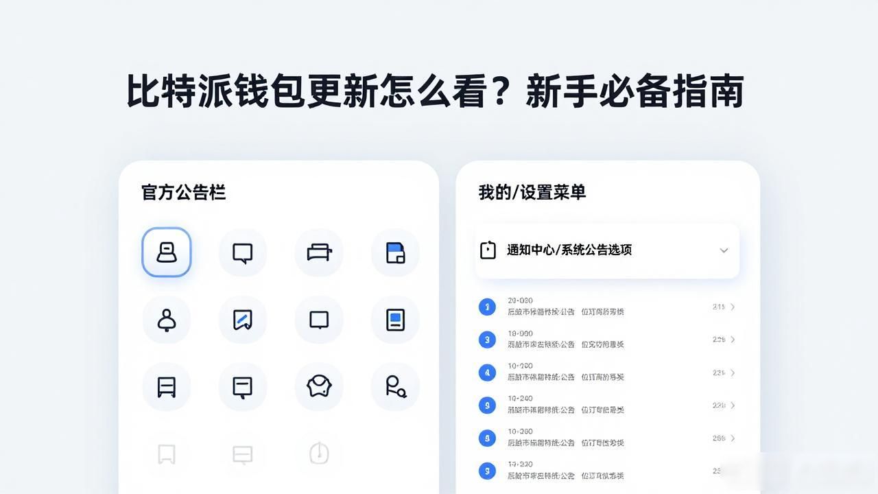 比特派钱包更新怎么看？新手必备指南
