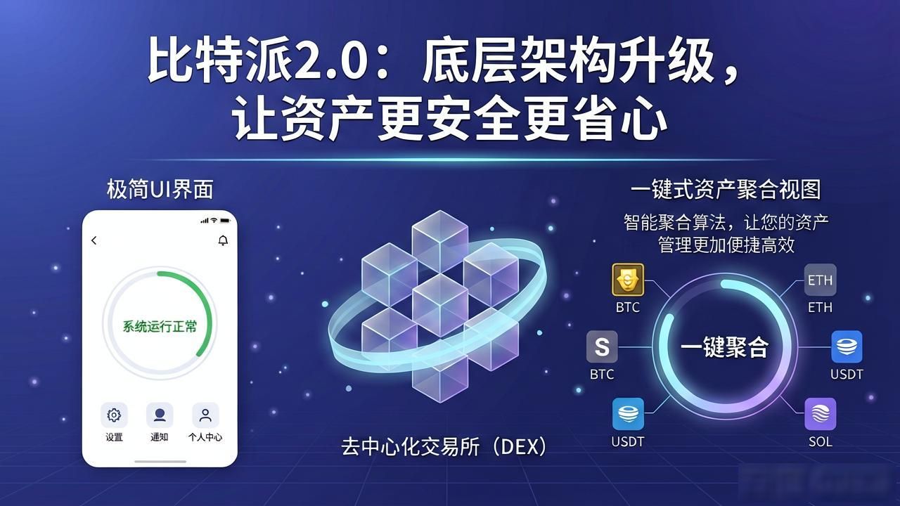 比特派2.0：底层架构升级，让资产更安全更省心