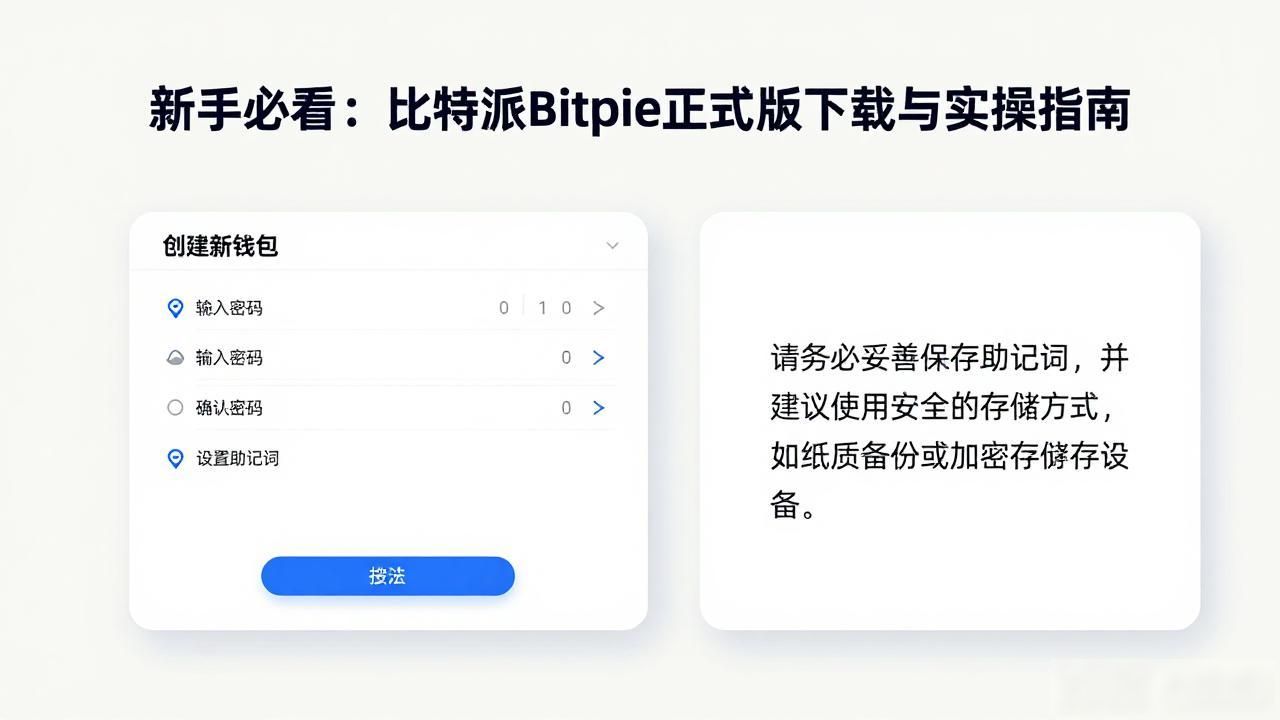 新手必看：比特派Bitpie正式版下载与实操指南