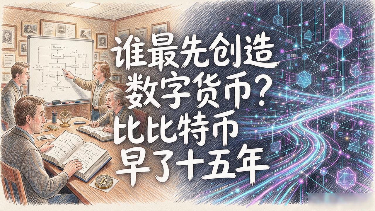 谁最先创造数字货币？比比特币早了十五年