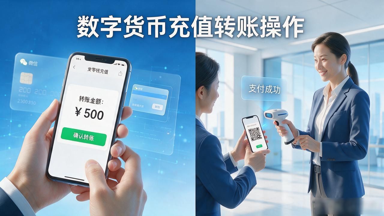 数字货币究竟怎么使用？普通人从下载到花出去，每一步怎么操作