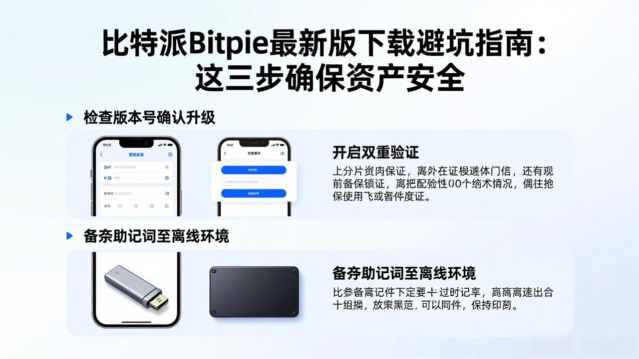 比特派Bitpie最新版下载避坑指南：这三步确保资产安全