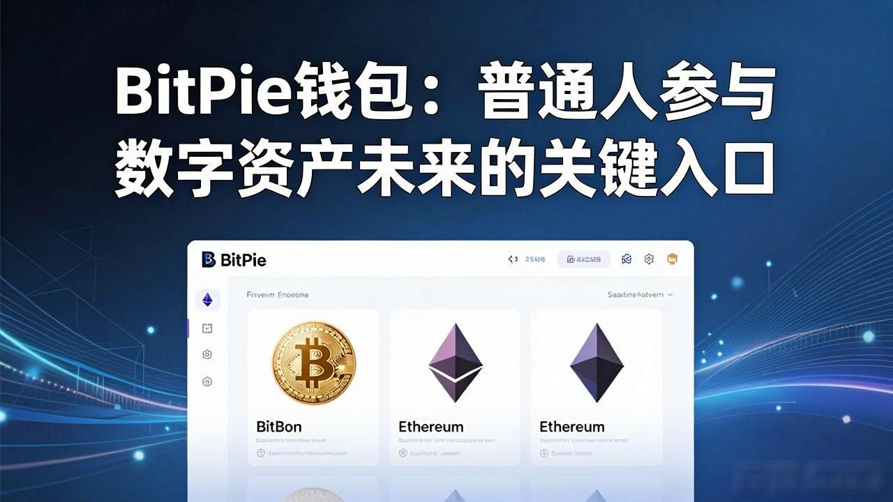 BitPie钱包：普通人参与数字资产未来的关键入口