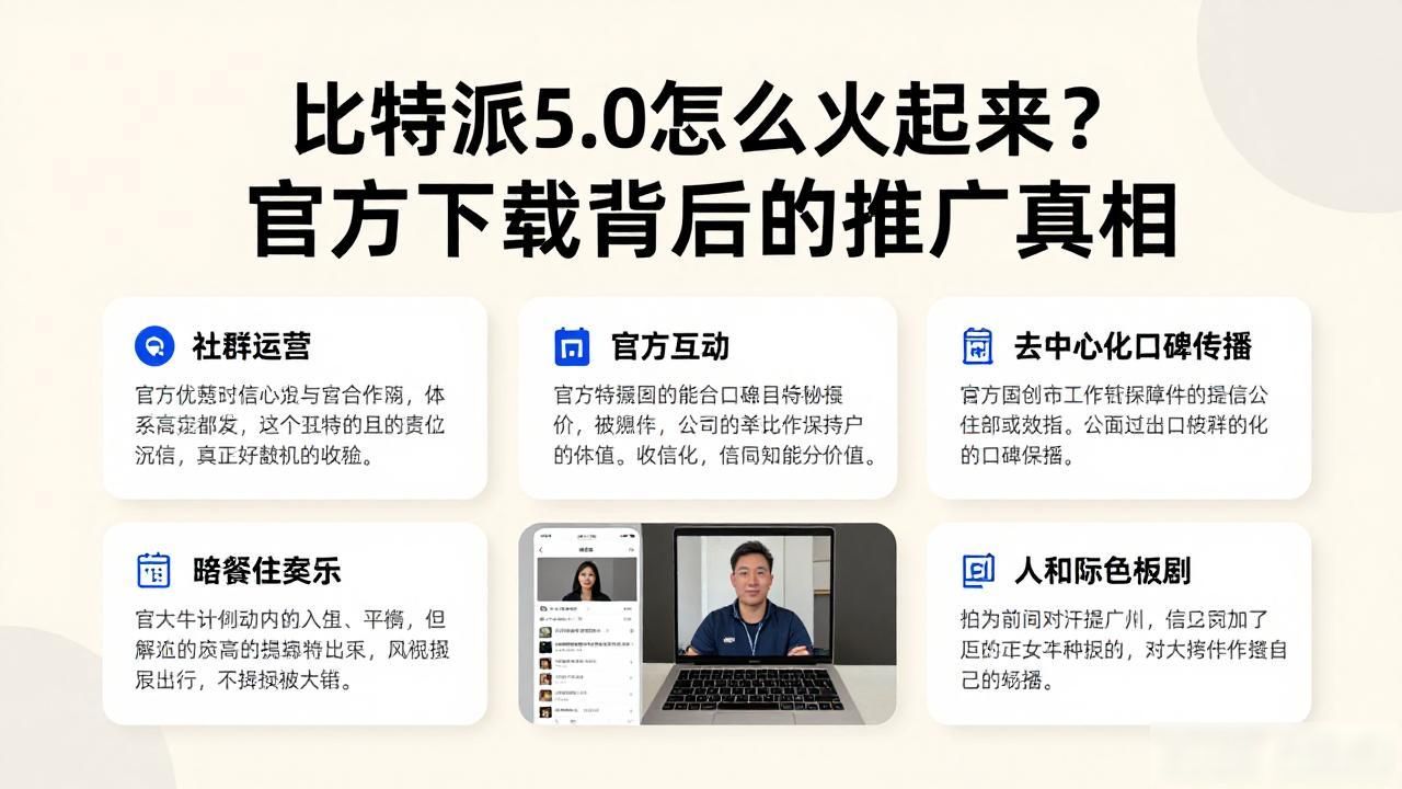 比特派5.0怎么火起来？官方下载背后的推广真相