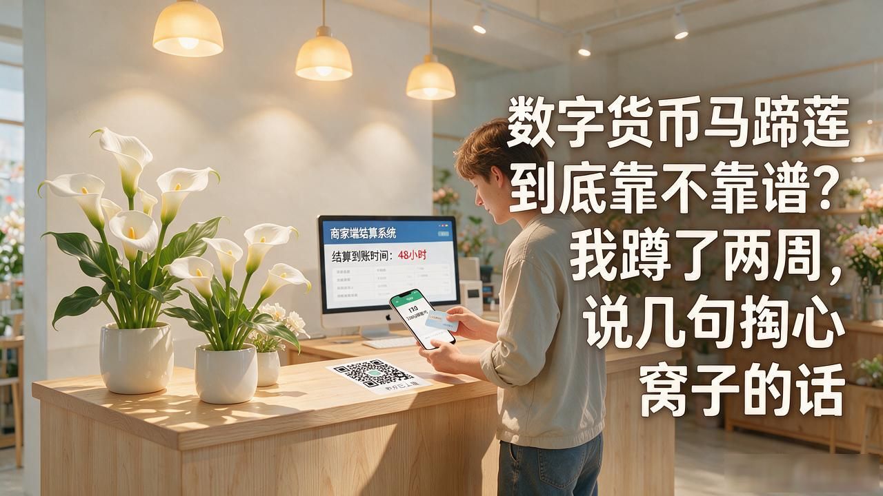 数字货币马蹄莲到底靠不靠谱？我蹲了两周，说几句掏心窝子的话