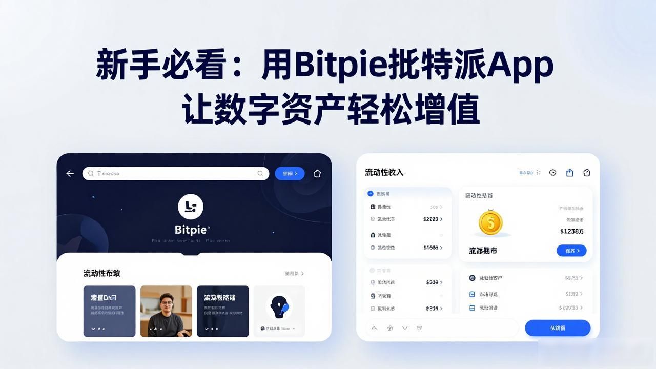 新手必看：用Bitpie比特派App让数字资产轻松增值