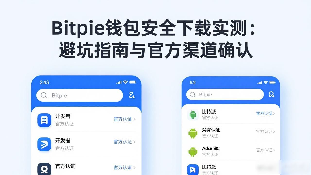 Bitpie钱包安全下载实测：避坑指南与官方渠道确认
