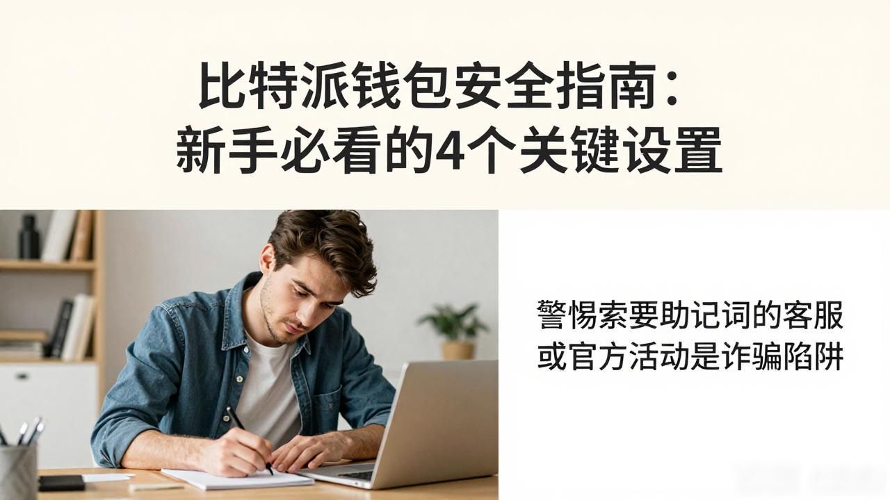 比特派钱包安全指南：新手必看的4个关键设置