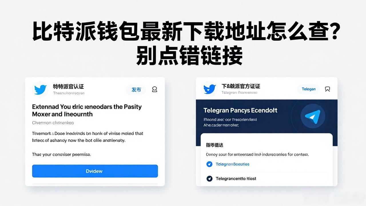 比特派钱包最新下载地址怎么查？别点错链接