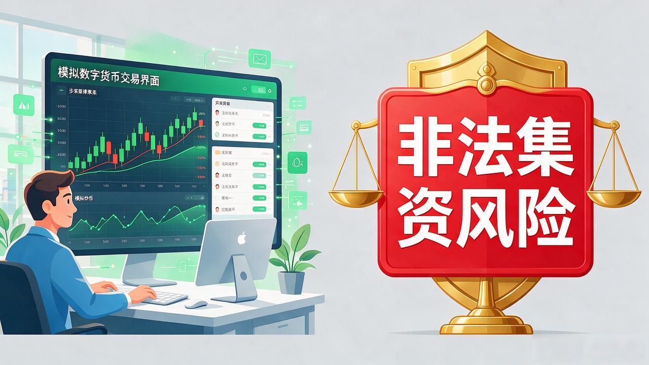 模拟炒数字货币犯法吗？不碰真钱不实际交易，基本不用担心理