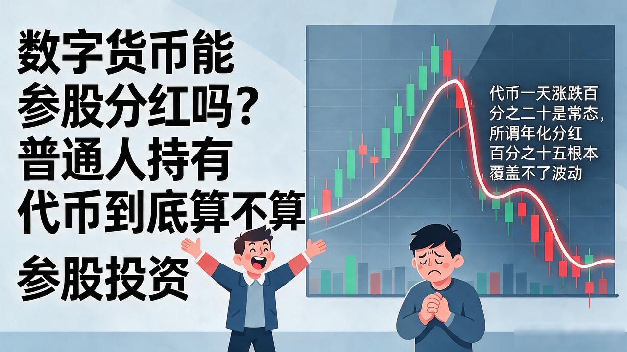 数字货币能参股分红吗？普通人持有代币到底算不算参股投资